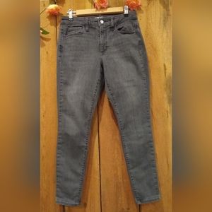 Universal Thread denim jeans faded black wash high rise size 6